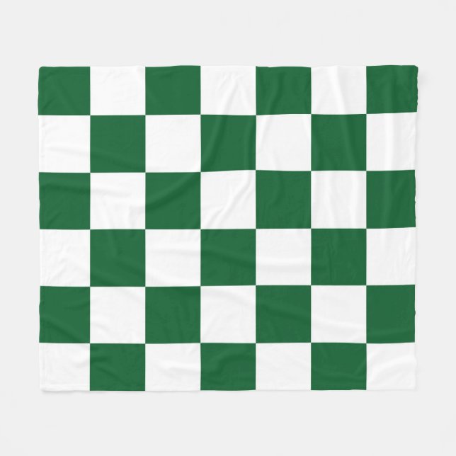 Gelb grün und weiß fleecedecke (Vorderseite (Horizontal))