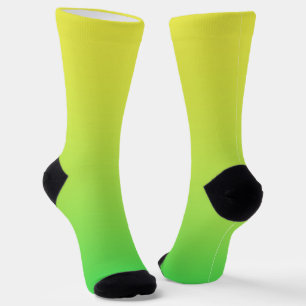 Gelb-Grüne Farbe Socken