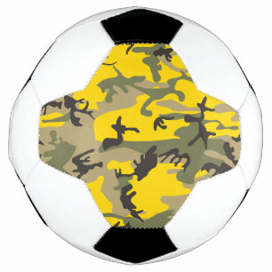 Gelb-grüne Tarnung, Militär, Armee Fußball