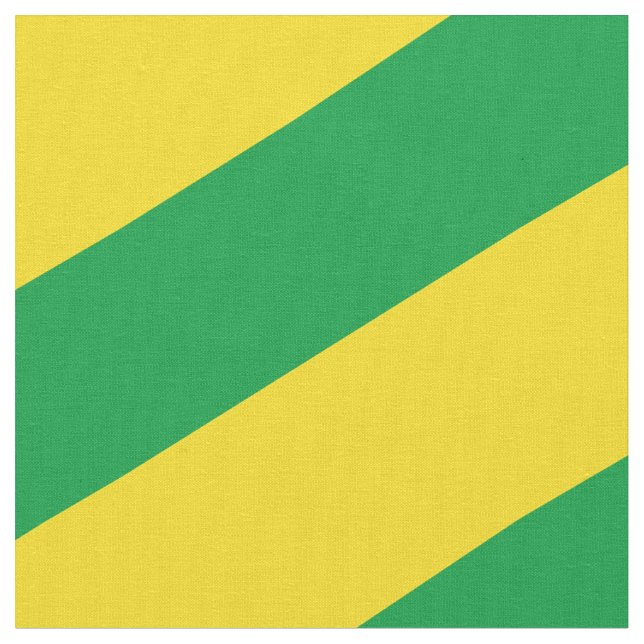 Gelb-grünes Streifen Stoff (Nahaufnahme)