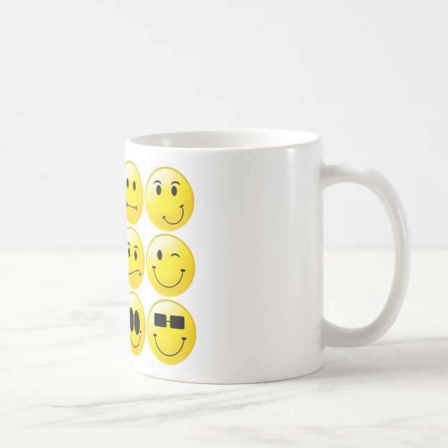 Gelb Kaffeetasse (Rechts)