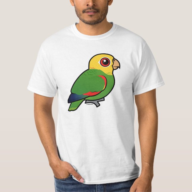 Gelb-köpfiger Amazonas T-Shirt (Vorderseite)