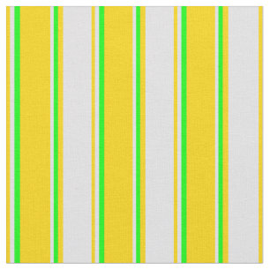 Gelb, Lavendel und Limone farbige Linien Stoff