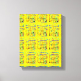 Gelb... Leinwanddruck