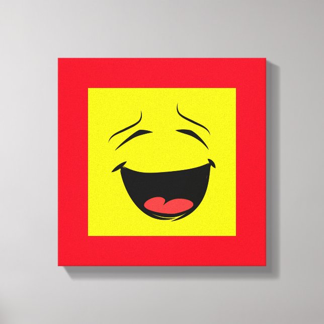 GELB LEINWANDDRUCK (Vorderseite)