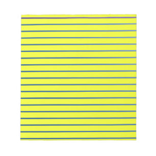 Gelb Lined 5.5" x 6" Notepad - 40 Seiten Notizblock