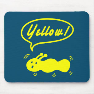 Gelb! Maus Pad Mousepad