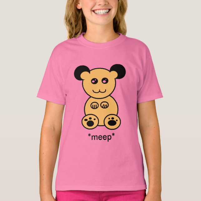 gelb*meep* T-Shirt (Vorderseite)