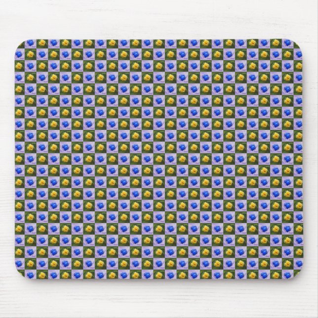 gelb oder blau mousepad (Vorne)