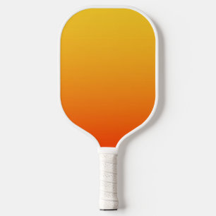 Gelb Orange Farbe Pickleball Schläger