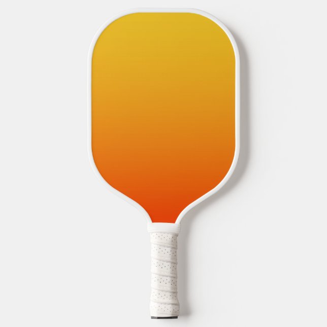 Gelb Orange Farbe Pickleball Schläger (Vorderseite)