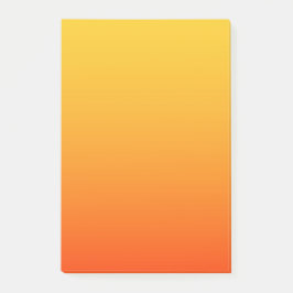 Gelb Orange Farbe Post-it Klebezettel
