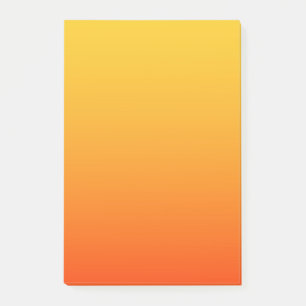 Gelb Orange Farbe Post-it Klebezettel