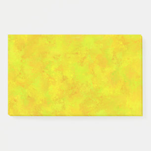 Gelb Orange Grün Abstraktes Muster Post-it Klebezettel