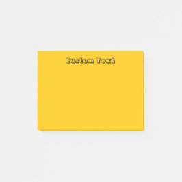 Gelb/Orange nach Kundenwunsch Post-it Klebezettel