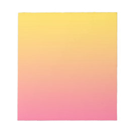 Gelb Rosa Farbe Notizblock