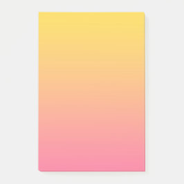 Gelb Rosa Farbe Post-it Klebezettel