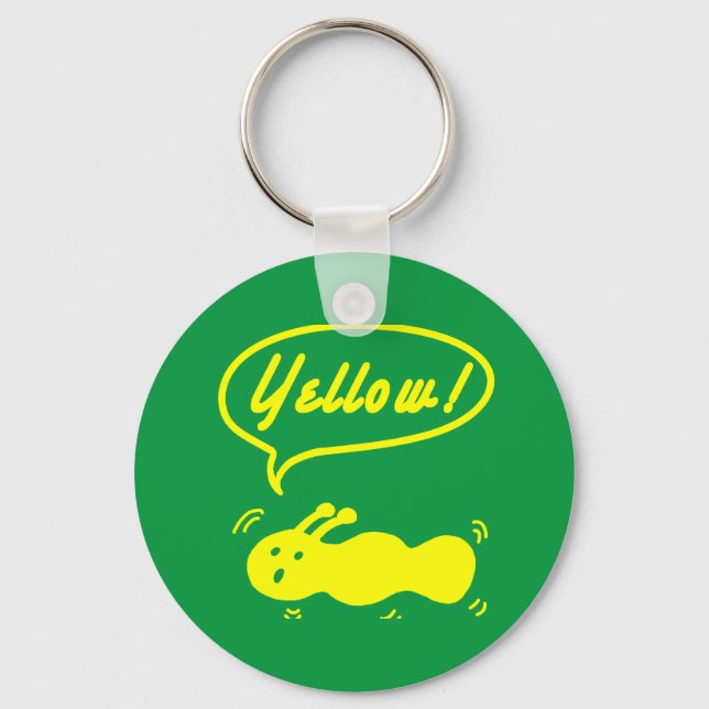 Gelb! Schlüsselanhänger (Vorderseite)