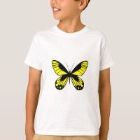 Gelb Schwalbenschwanz Schmetterling Jungen Grafik