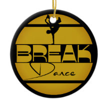 Gelb schwarz Breakdance