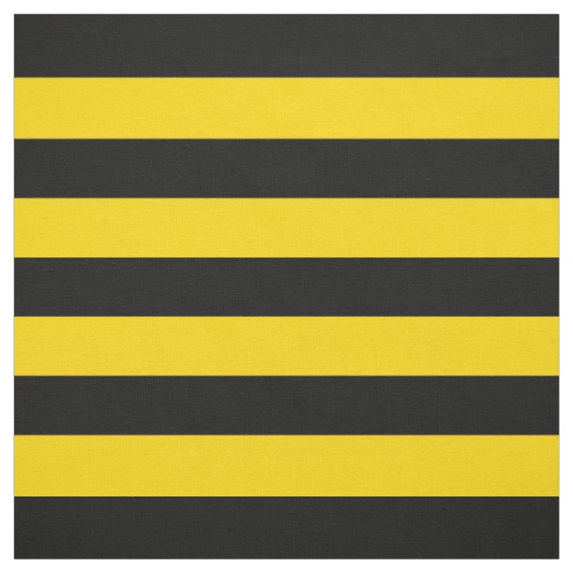Gelb/schwarze Streifen Stoff (Muster)