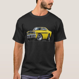 Gelb-Schwarzes Auto 1970 Plymouths GTX T-Shirt