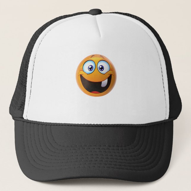 Gelb Truckerkappe (Vorderseite)