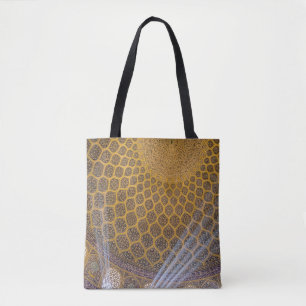 Gelb und blau tasche