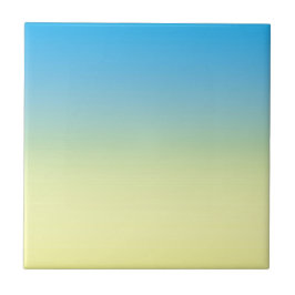 Gelb und blau zwei Tone Fliese