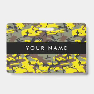 Gelb und Braun Camo, Tarnung, Militär, Armee Ausweis