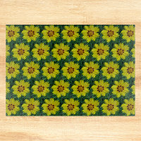 Gelb und Bronze Coreopsis Muster