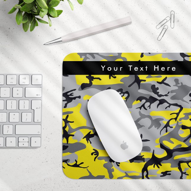 Gelb und Gay Camouflage, Militär, Armee Mousepad (Von Creator hochgeladen)