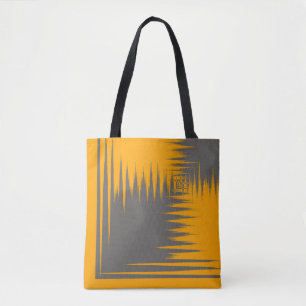 Gelb und Grau Tasche