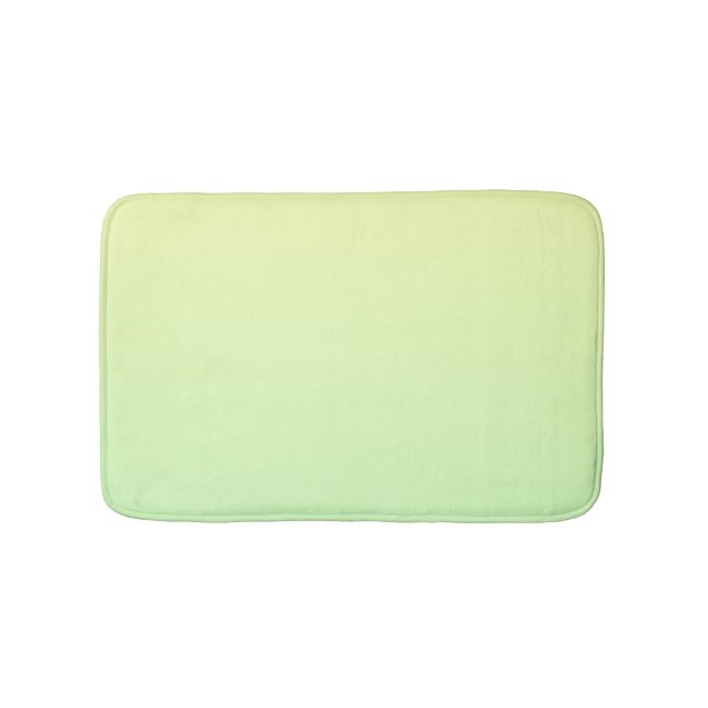 Gelb und Grün Badematte (Vorderseite)