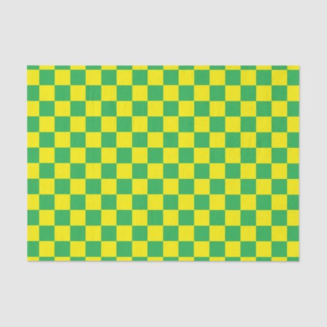 Gelb und grün seidenpapier (Vorderseite)