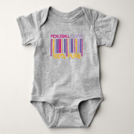 💛 Gelb und 💜 lila 100% Pickleballer T - Shirt
