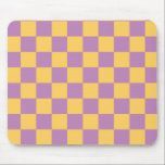 Gelb und Lila Mousepad<br><div class="desc">Gelbe und lila Spielfelder</div>