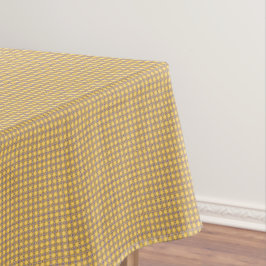 Gelb und Lila Tischdecke