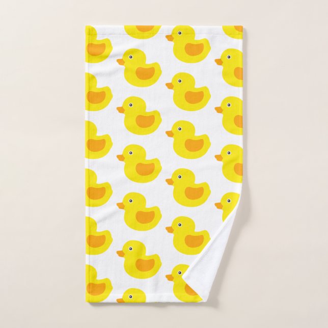 Gelb und orange Babykautschuklatex für Kinder Handtuch (Handtuch)