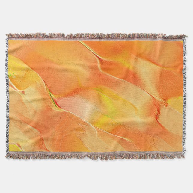 Gelb und orange gehärtet decke (Vorderseite)