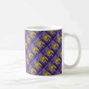 "Gelb und orange" gezogene Nassforelle Fliegenfore Kaffeetasse