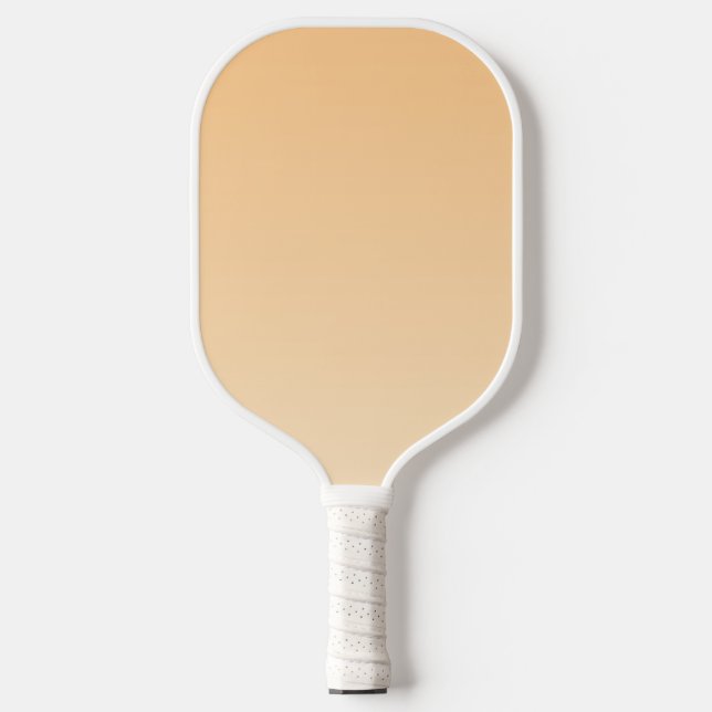 Gelb und orange glänzend pickleball schläger (Vorderseite)