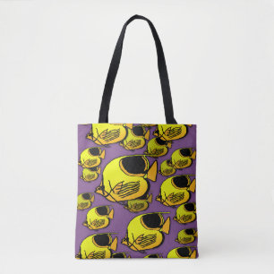 Gelb- und Orangenfische Tasche