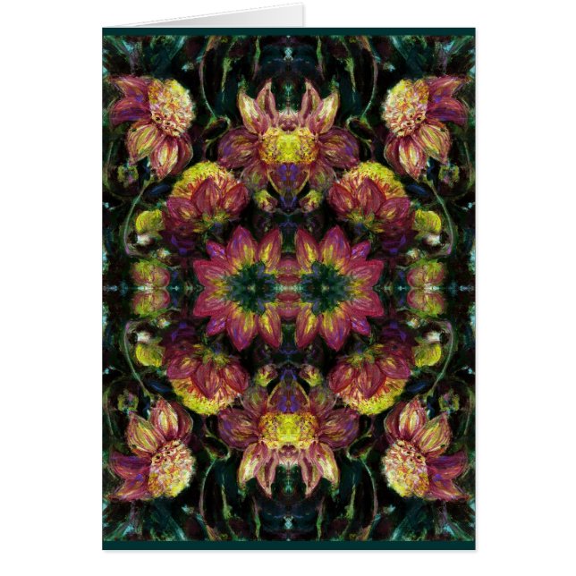 Gelb und rosa Dahlias (Vorne)