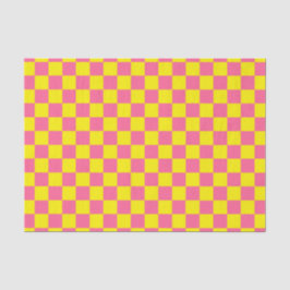 Gelb und rosa seidenpapier