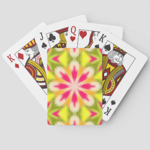 Gelb und rosa spielkarten