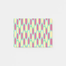 Gelb- und Rosatornen Post-it Klebezettel