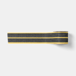 Gelb und schwarz Modern Mudclou Satin Ribbon Satinband