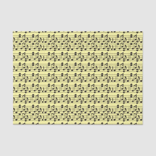 Gelb und schwarz seidenpapier (Vorderseite)