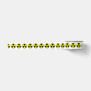Gelb- und Schwarzweißsymbol Satinband